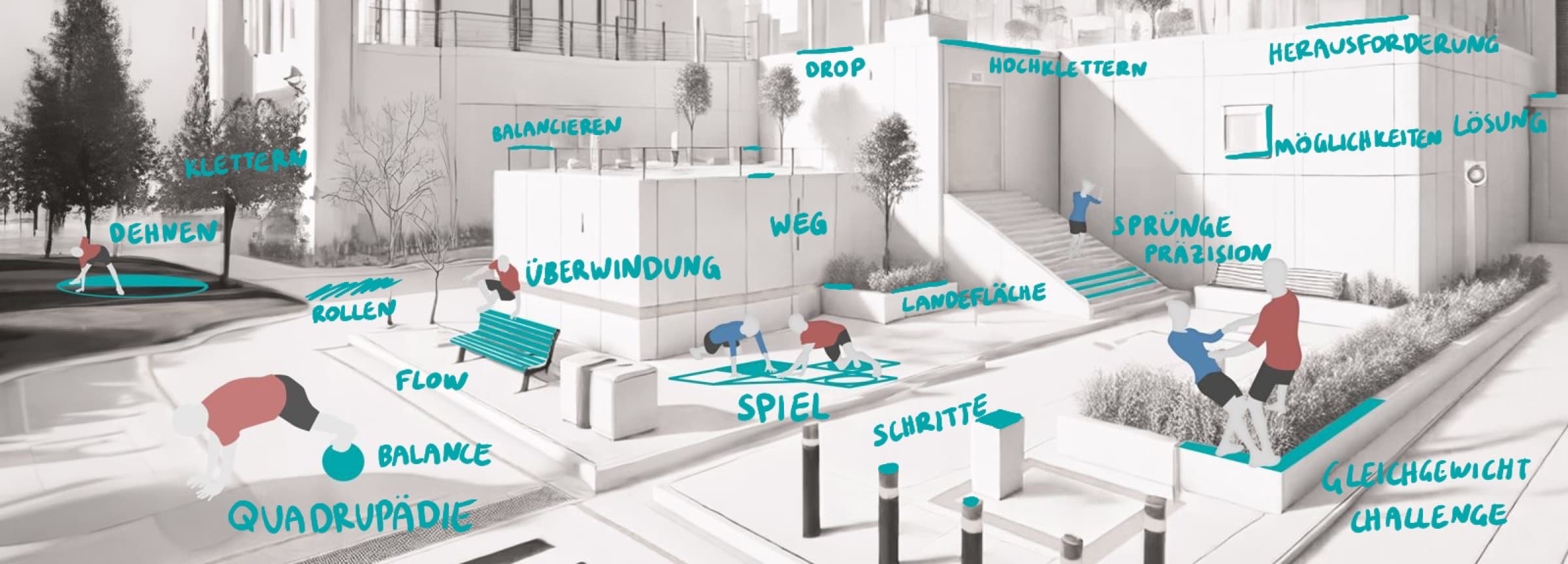 Urbaner Raum als Erlebnisraum – mit Parkour-Brille